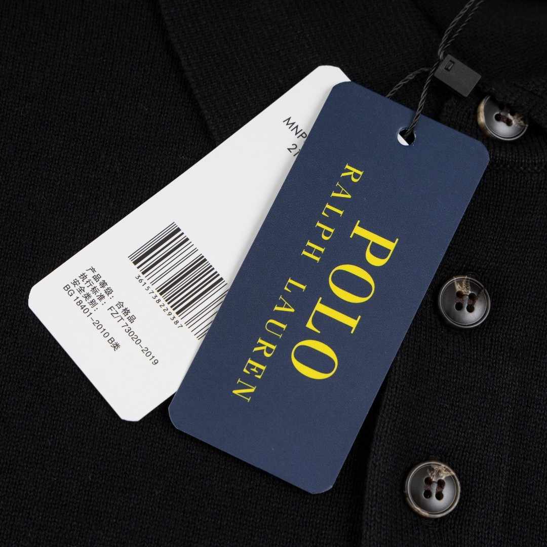 Ralph Lauren ラルフローレン ポロシャツ ショートスリーブ 小馬刺繍ブラック