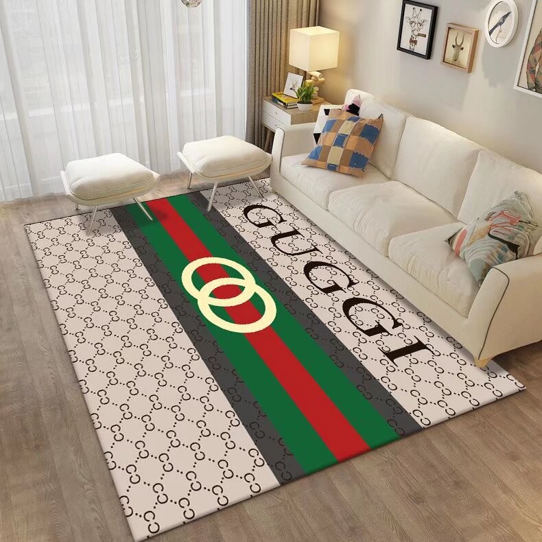 GUCCI クラシックロゴの高級カーペット