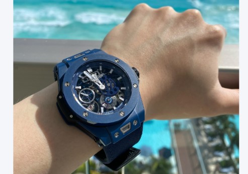 ウブロ ビッグバン ウニコ ブルーセラミック カリビアン ウォッチ レビュー - 加奈ショップ