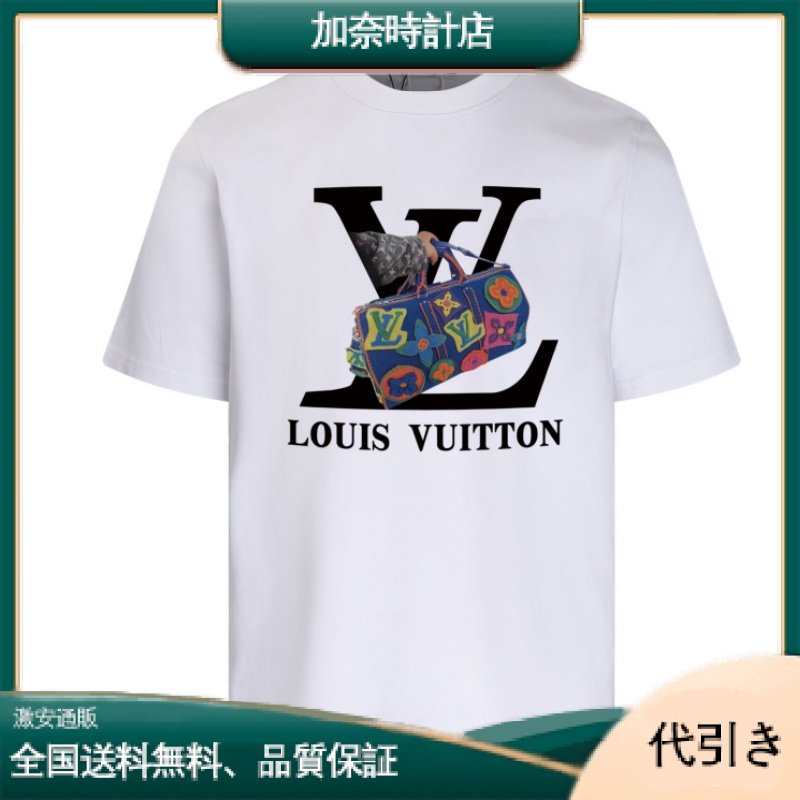 ルイ・ヴィトン ルイ・ヴィトン 半袖クルーネックTシャツ-加奈時計店