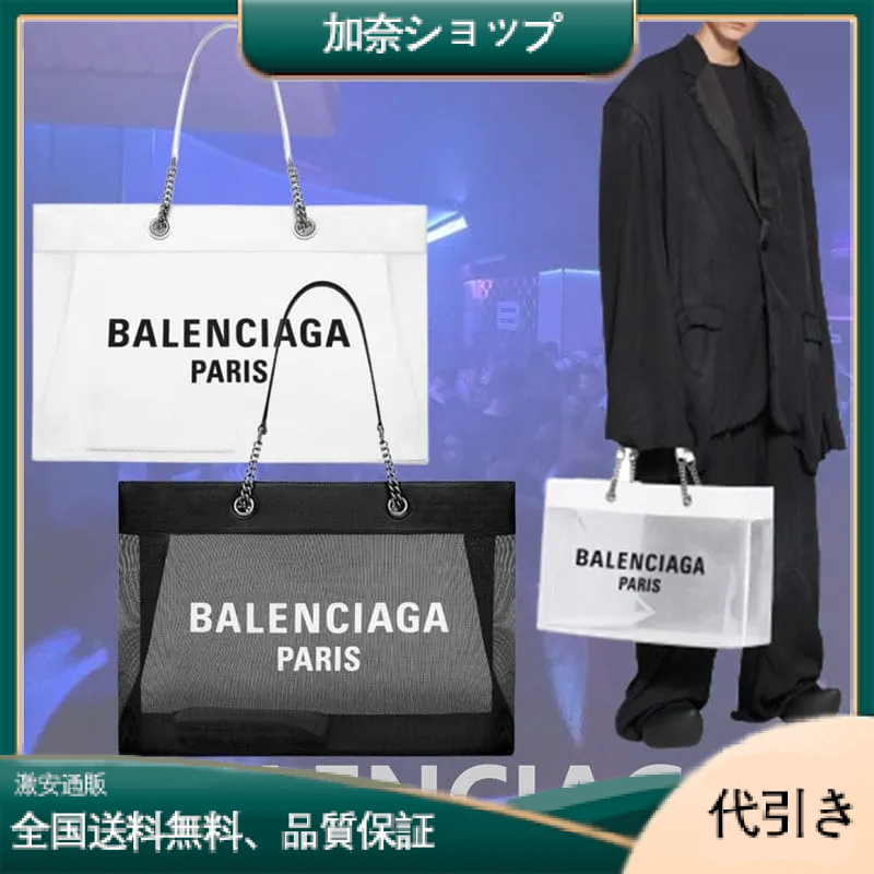 BALENCIAGA バレンシアガ DUTY FREE ラージ トートバッグ-加奈ショップ