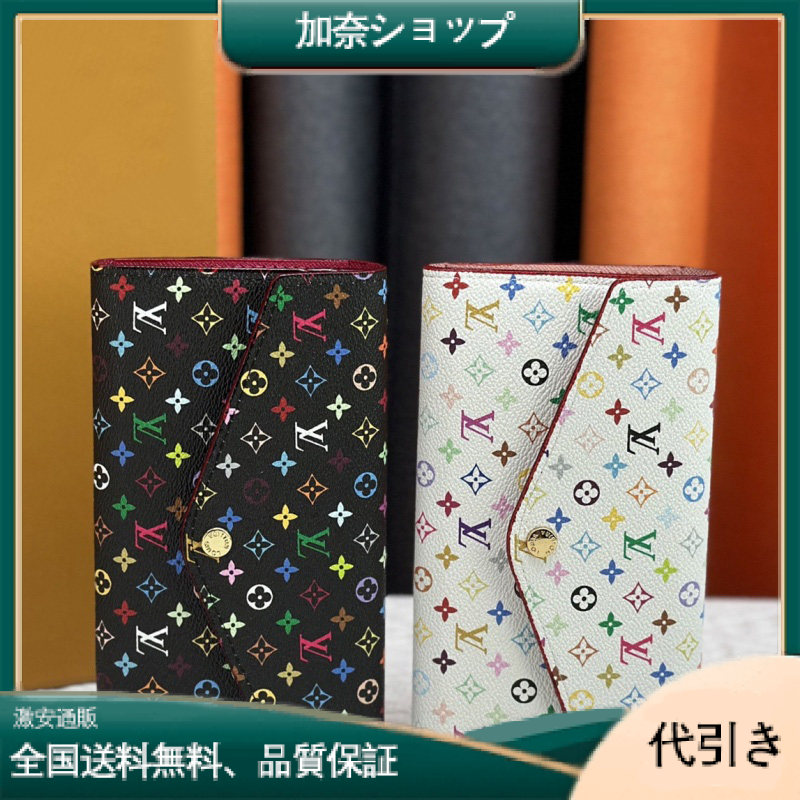 【国内配送】ルイ・ヴィトン ロングファスナー キャンバスウォレット-加奈ショップ