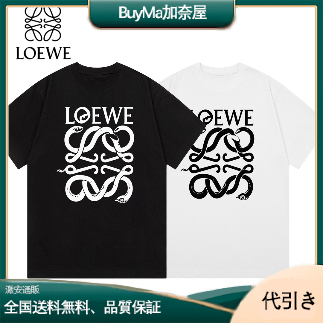 [新作] ロエベ ロゴ Tシャツ 2025年夏コレクション メンズ/レディース-BuyMa加奈屋