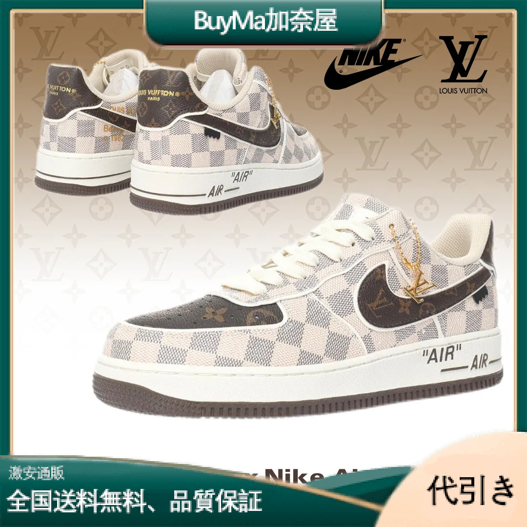 【日本未入荷】♪超入手困難LOUIS VUITTON X NIKE AIR FORCE1【代金引換】-BuyMa加奈屋