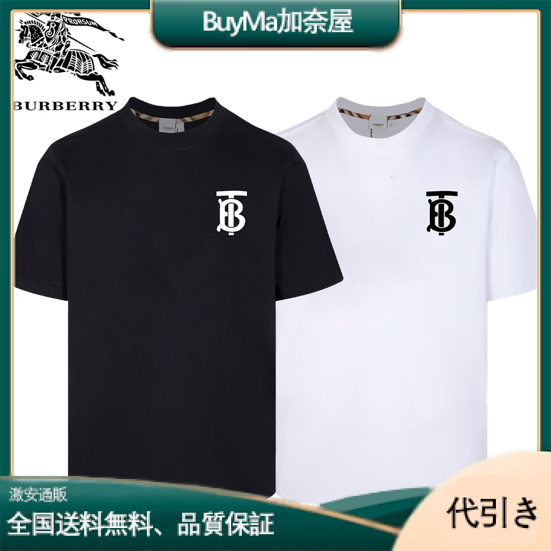 バーバリークラシックTBプリント半袖Tシャツ-BuyMa加奈屋