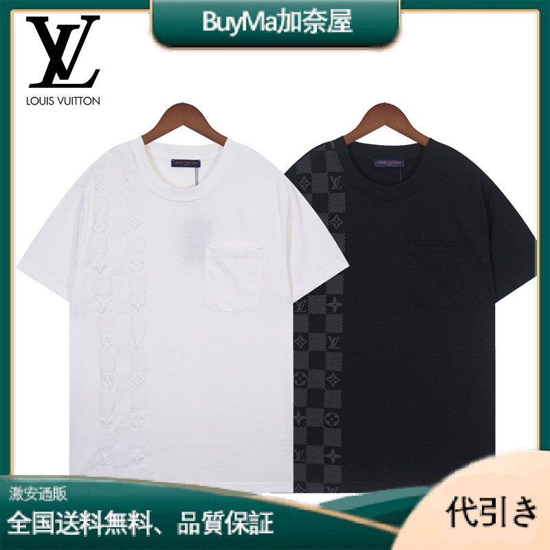 Louis Vuitton2025年最新モデル！ LV新作ブラックTシャツ-BuyMa加奈屋