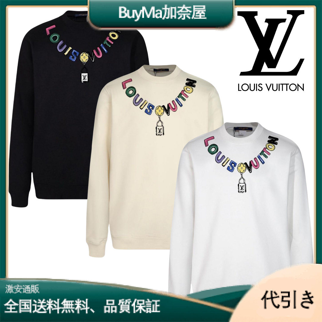 Louis Vuittonカジュアルクルーネックスウェットシャツ S-XL-BuyMa加奈屋