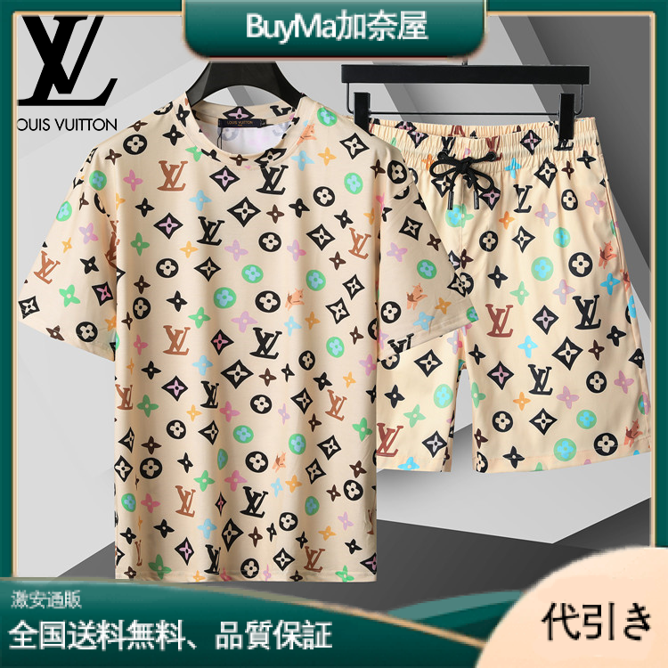 Louis Vuittonメンズ ツーピース Tシャツセット-BuyMa加奈屋