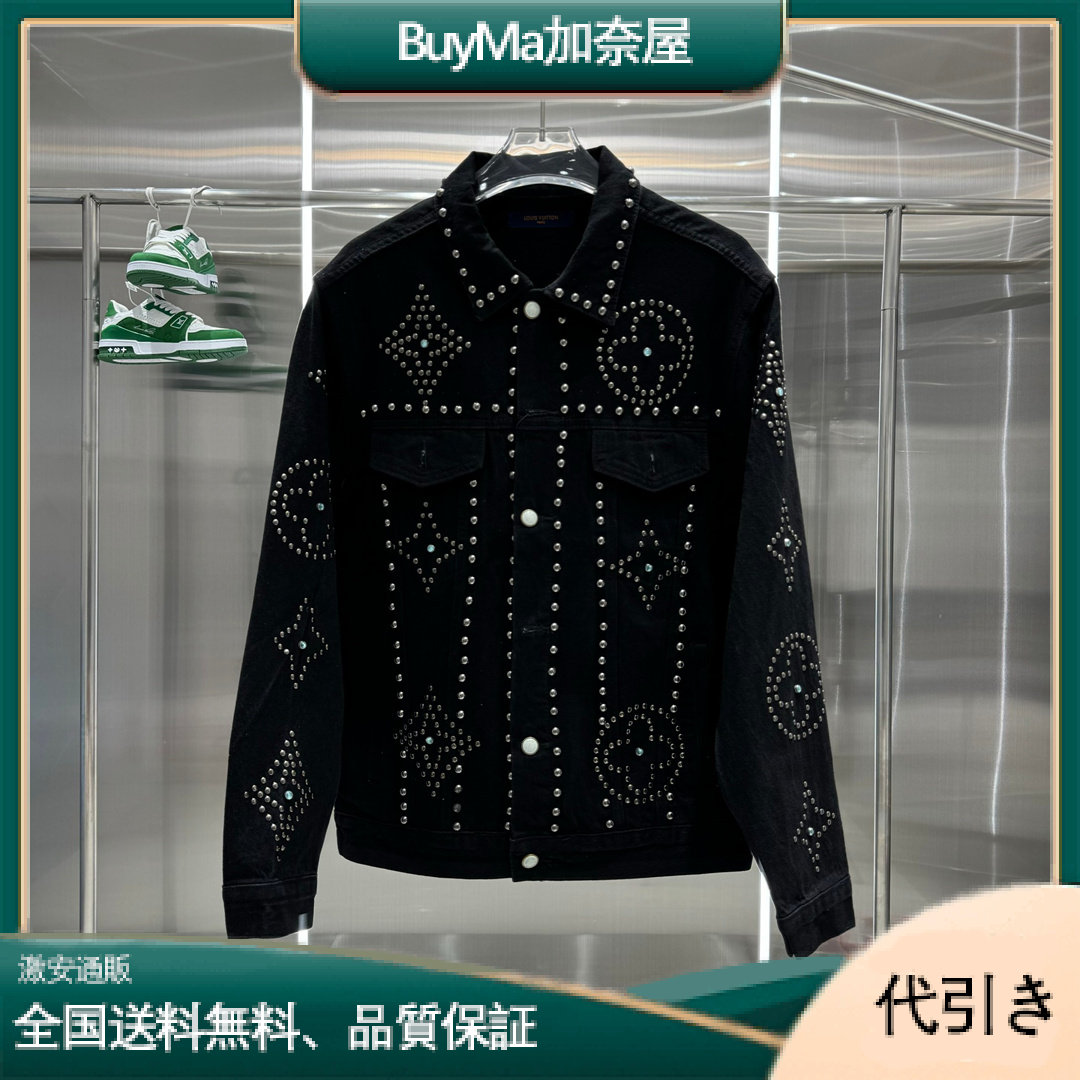 Louis Vuitton 1AFWX4 エンブロイダードデニムジャケット-BuyMa加奈屋