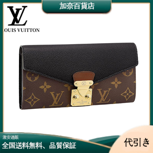 LOUIS VUITTON(ルイヴィトン モノグラム)  長財布 財布 レディース ポルトフォイユ・パラス M58415-加奈百貨店