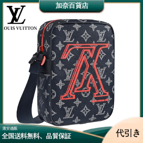 LOUIS VUITTON(ルイヴィトン モノグラム)  ダヌーヴＰＭ モノグラム メンズ ショルダーバッグ M43678 -加奈百貨店