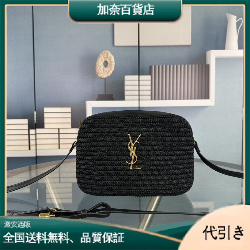 YSL サンローラン 牛革 カメラバッグ-加奈百貨店