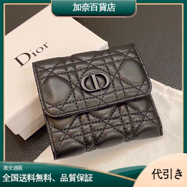 DiOR 財布 小銭入れ付き 大容量 多機能-加奈百貨店