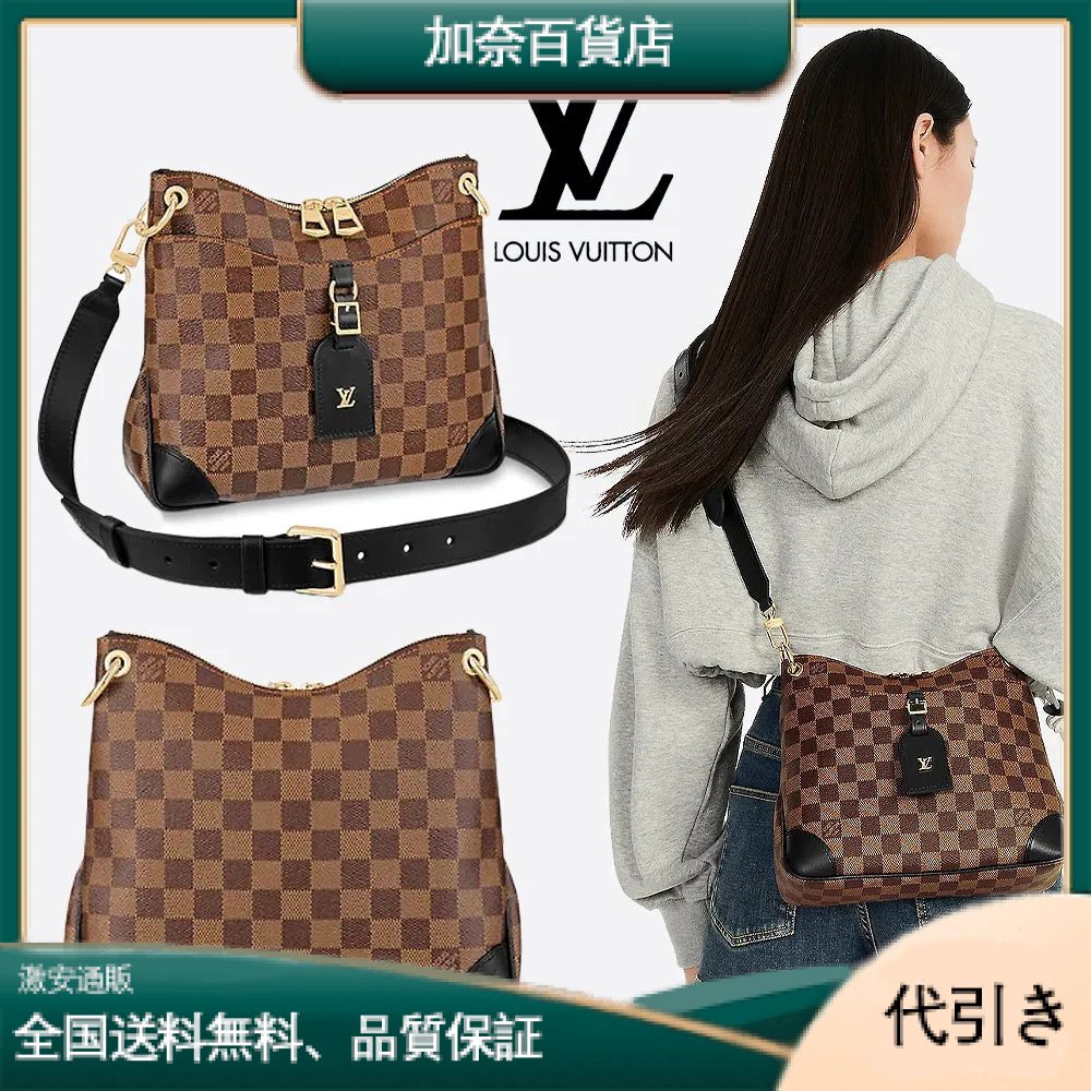 LOUIS VUITTON*ダミエキャンバス オデオンPM ショルダーバッグ N50062-加奈百貨店