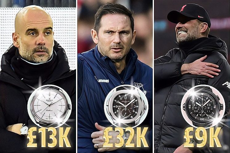 プレミアリーグの監督はどんな時計を愛用しているのでしょうか？ ザ・サン紙：グアルディオラ監督はロレックス、クロップ監督はIWC、パテック フィリップも人気です。 - 加奈ショップ